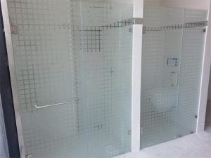 Canceles de Baño de vidrio templado