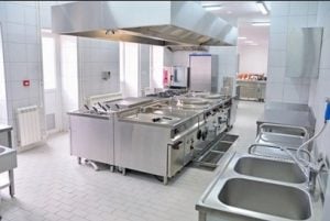 Cocina Industrial en Casa del audio