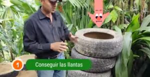 Cimentacion con Muros de llantas